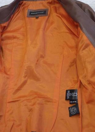 Суппер пиджак из нежной кожи наппа mauritius 42-44 германия2 фото