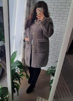 Пальто шубка туреччина 🇹🇷 з карманами відмінна якість