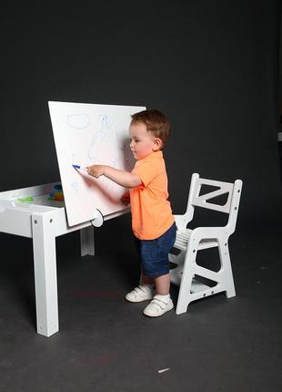 Детский растущий комплект - световой стол и стул noofik4 фото