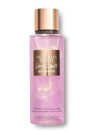 Спрей для тіла з шіммер victoria's secret