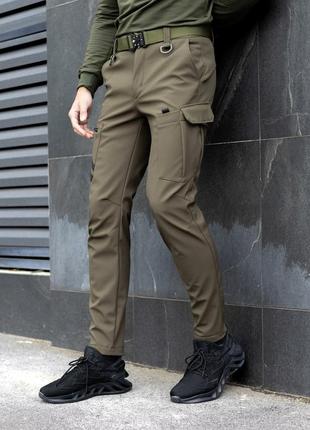 Тактичні військові штани хакі / чорні3 фото