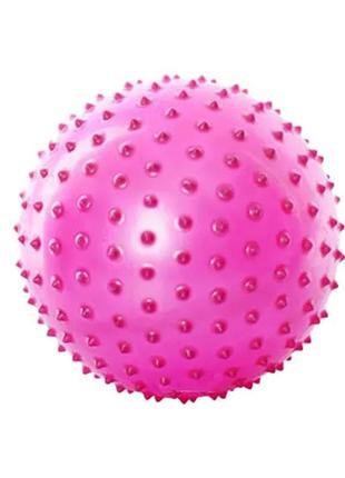 Мяч массажный ms 0664, 6 дюймов (розовый)