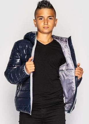 Демісезонна куртка для хлопчика на зріст 122, 134,140 см — тм cvetkov2 фото
