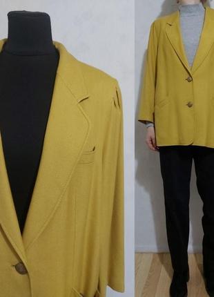 Пиджак прямого кроя с золотистыми пуговицами  шелк, вискоза golden gate, c&a4 фото