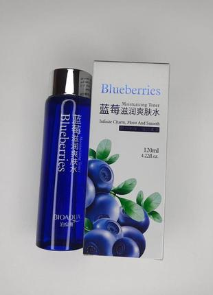 Тонер для лица bioaqua с экстрактом черники