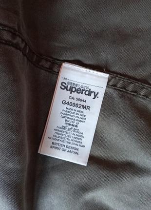 Superdry сорочка милитари ліоцел7 фото