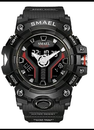 Тактические водонепроницаемые противоударные цифровые мужские часы