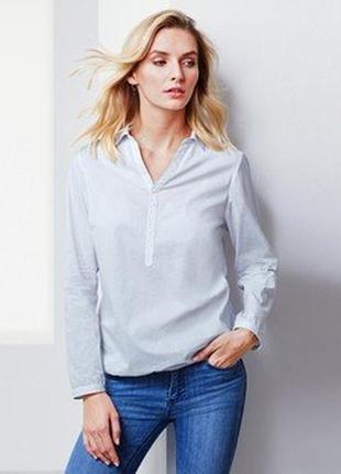 Класична ніжна сорочка блуза від tchibo (німеччина), наші розміри: 54-58 (48 євро)1 фото