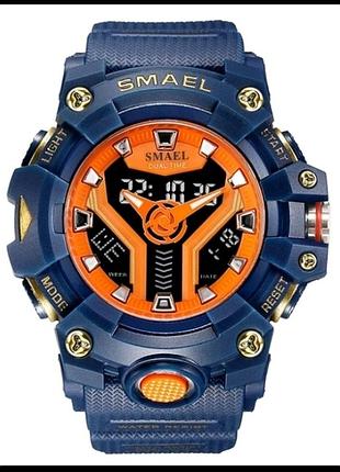 Тактические водонепроницаемые противоударные цифровые мужские часы