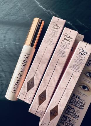 Charlotte tilbury pillow talk push up lashes volumizing & lengthening mascara идеальная туш2 фото