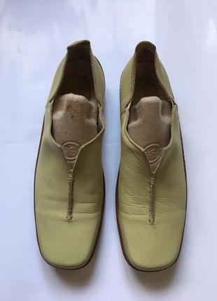Стильные мягкие туфли из натуральной кожи,vera gomma5 фото