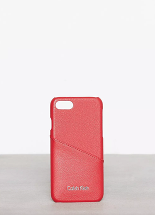 Новий червоний чохол на айфон iphone 7 calvin klein