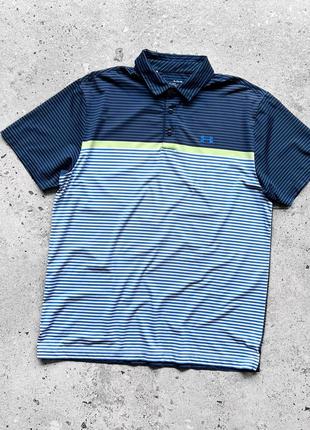 Under armour men’s striped polo shirt поло