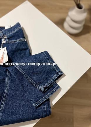 Mango mom высокая талия джинсы5 фото