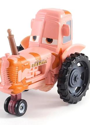 Тачки трактор. deluxe tractor cars pixar disney. металические машинки игрушки тачки уценка брак покраски