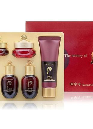 Набор миниатюр антивозрастной the history of whoo jinyulhyang special gift set (6 items)