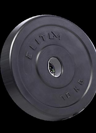 Набор elitum titan 65 кг со скамьей hs-1010 pro, штангой и гантелями4 фото