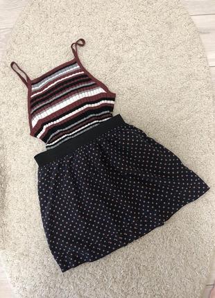 Продам юбку в горох  pimkie как zara h&m2 фото