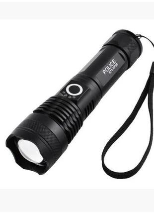 Тактичний ліхтар police bl-x71-p50 ліхтарик світлодіодний ліхтар ручний