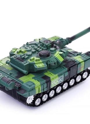 Дитячий танк іграшка на пульт керування на акумуляторі6 фото