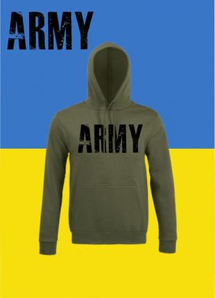 Худи youstyle army 0321_h l army