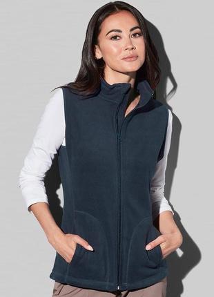 Женский флисовый жилет stedman women fleece vest