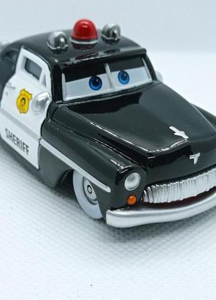 Тачка шериф cars: sheriff  pixar disney. машинки металические тачки дисней игрушки купить в украине тачки1 фото