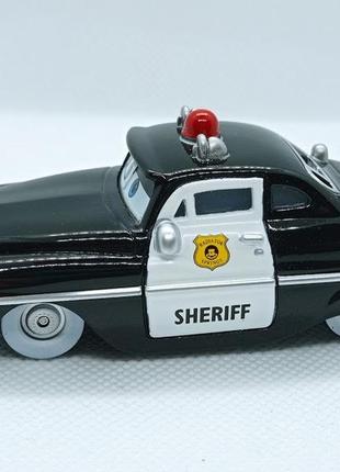 Тачка шериф cars: sheriff  pixar disney. машинки металические тачки дисней игрушки купить в украине тачки2 фото