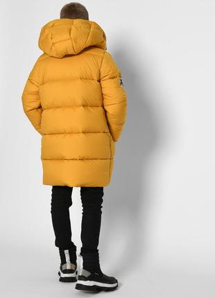 Пуховая зимняя длинная куртка для мальчиков4 фото