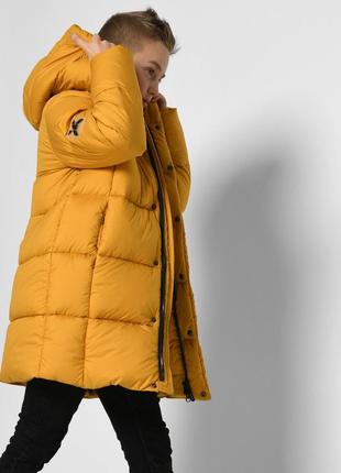 Пуховая зимняя длинная куртка для мальчиков7 фото