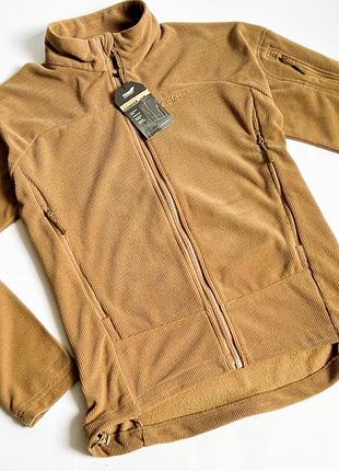 Флісова кофта кайот helikon miltec m tac texar