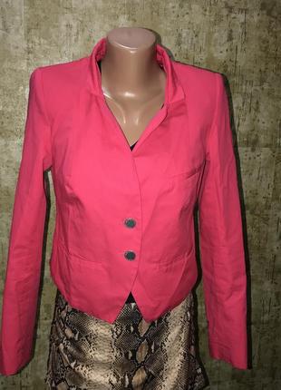Розовый пиджак,розовый жакет1 фото