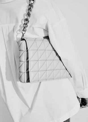 Стеганая сумочка от zara