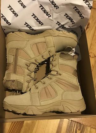 Ботинки тактические stinger texar khaki desert coyote