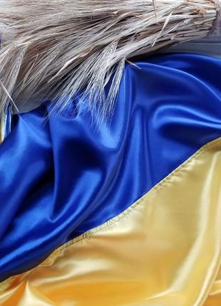 Атласний прапор україни, жовто-синій прапор великий