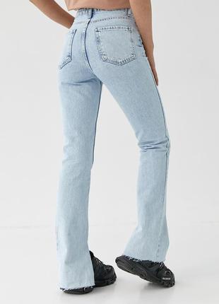 Женские джинсы с распорками5 фото