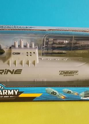 Игрушка подводная лодка, инерция, стреляет