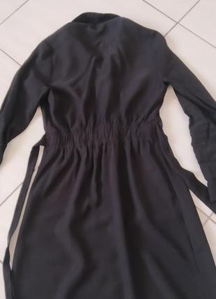 Черное платье халат6 фото