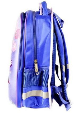 Рюкзак школьный каркасный для девочки kidis фламинго 39х30х18 см арт.137532 фото