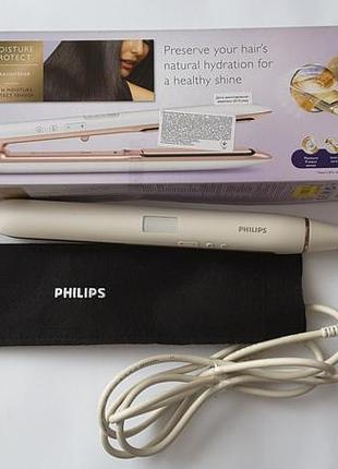 Выпрямитель- щипцы для волос philips moistureprotect hp837200