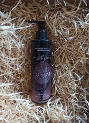 Парфюмированный лосьон black opium ysl 200 ml