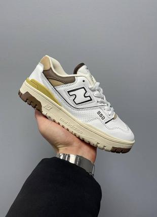 Женские кроссовки new balance 550 «beige brown’