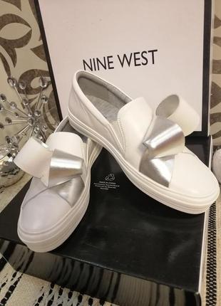 Слипоны туфли nine west кожа3 фото