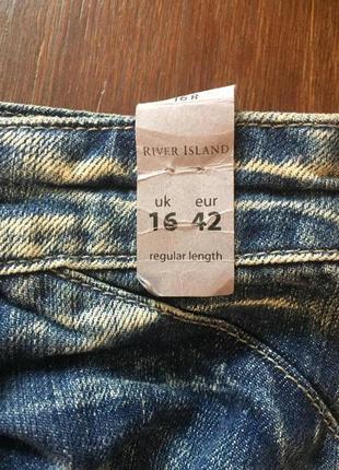 Джинсы river island 48-50 р.8 фото