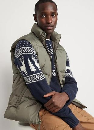 Розпродаж! жилет oldnavy frost-free water-resistant zip-front puffer vest чоловічий теплий жилет дутик розміри m та l