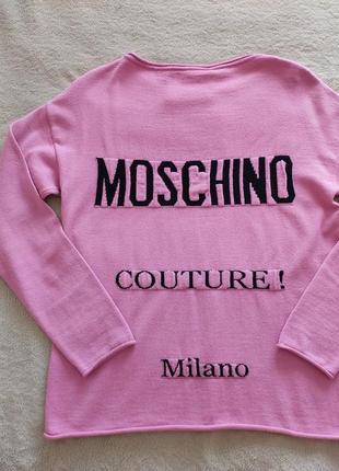 Джемпер moschino couture 8