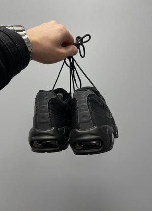 Кросівки чоловічі nike air max 95 ‘black’3 фото