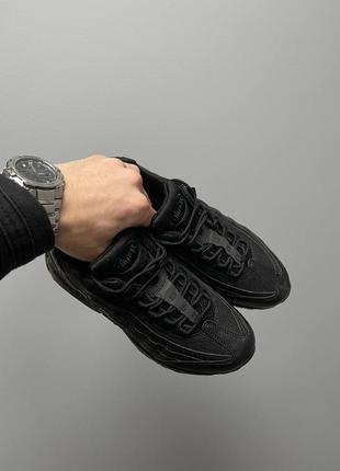 Кросівки чоловічі nike air max 95 ‘black’2 фото