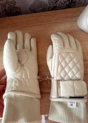 Шкіряні мото рукавиці# байкерські рукавиці# вінтаж1 фото