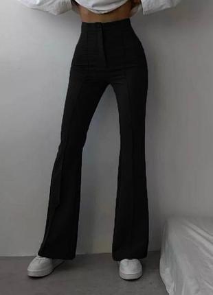 Базовые брюки клеш🔥
